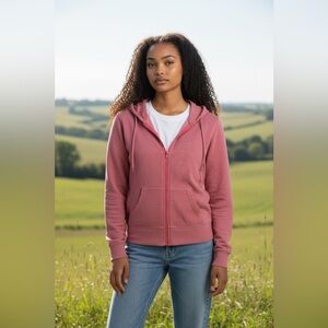 Songbird Pink Hoodie Jacket